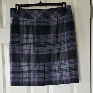 LL Bean Wool Skirt Size 10p